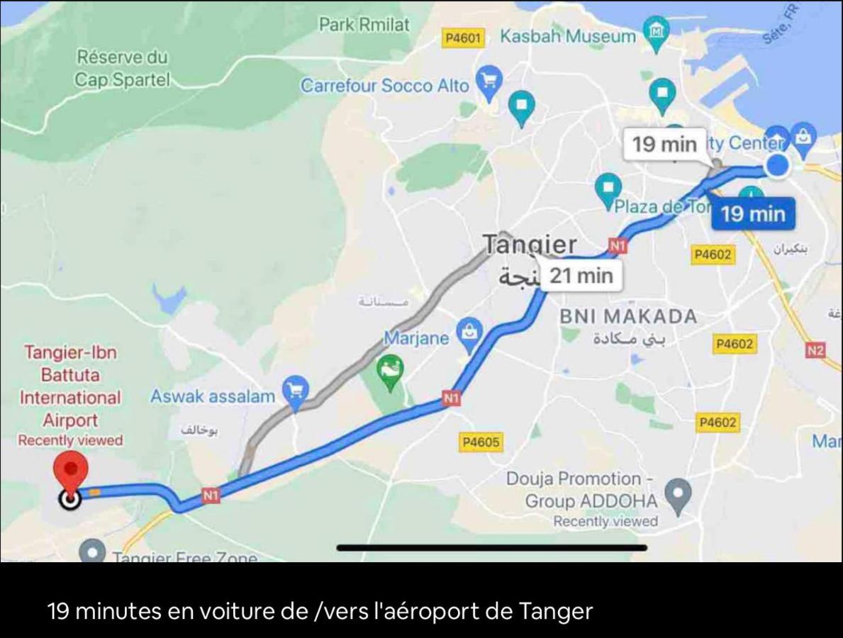 Joli Studio Vue Sur Mer - Gare Tgv Tangier Exterior photo